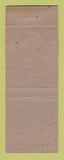 Matchbook Cover - Providence Biltmore Hotel RI Deshler Wallick Columbus OH