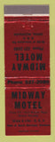 Matchbook Cover - Midway Motel Ionia MI WEAR