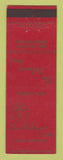 Matchbook Cover - The Belmont Inn Fresno CA