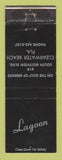 Matchbook Cover - Lagoon Clearwater Beach FL WEAR