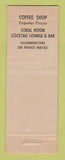 Matchbook Cover - Fenway Hall Hotel Cleveland OH
