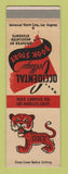 Matchbook Cover - Occidental College Los Angeles CA