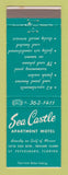 Matchbook Cover - Sea Castle Apartment Hotel St Petersburg FL