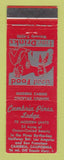 Matchbook Cover - Cambria Pines Lodge Cambria CA