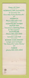 Matchbook Cover - Montpelier Tavern Motor Inn VT WEAR