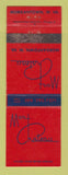 Matchbook Cover - Mont Chateau Morgantown WV