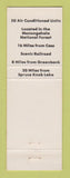 Matchbook Cover - The Hermitage Motel Bartow WV