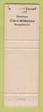 Matchbook Cover - English and Meeker Funeral Home South ST Paul MN
