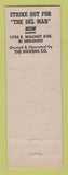 Matchbook Cover - Del Mar Motel El Segundo CA