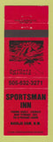 Matchbook Cover - Sportsman Inn Navajo Dam NM