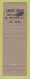 Matchbook Cover - Jay Gladysz Liquor North Tonawanda NY WORN BACK
