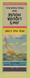 Matchbook Cover - Jim's Liquor House Chicago IL WEAR