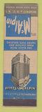 Matchbook Cover - Hotel McAlpin New York City
