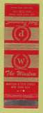Matchbook Cover - Hotel Paramount New York City