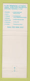 Matchbook Cover - Bryce Mountain Basye VA skiing
