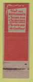 Matchbook Cover - Hotel Governor Clinton New York City
