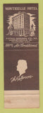 Matchbook Cover - Monticello Hotel Charlottesville VA