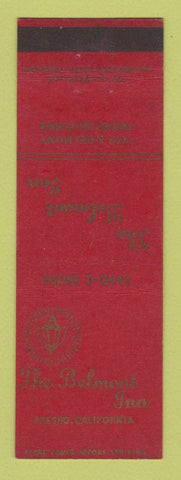 Matchbook Cover - Belmont Inn Fresno CA