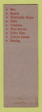Matchbook Cover - Belmont Inn Fresno CA