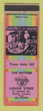 Matchbook Cover - Button Liquor Store Stanley Levinson Rochester NY