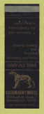Matchbook Cover - Catamount Motel Bennington VT WEAR