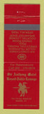 Matchbook Cover - Sir Anthony Motel Round Table Lounge Barre VT