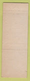Matchbook Cover - Queen Ann Motel Oak Harbor WA