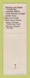 Matchbook Cover - The Abbey Fontana WI