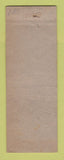 Matchbook Cover - Commercial Hotel Eau Claire WI WEAR