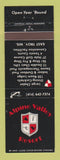 Matchbook Cover - Alpine Valley Resort East Troy WI