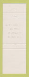 Matchbook Cover - Henry's Skate Service Hockey ice skating Winnipeg MB