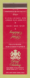 Matchbook Cover - Hotel Salisbury New York City RED