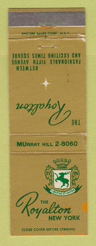 Matchbook Cover - Royalton Hotel New York City WEAR