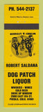 Matchbook Cover - Dog Patch Liquor Pueblo Colorado