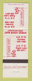 Matchbook Cover - Liquor Mark Dundee Eagle Lake FL