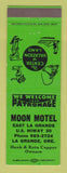 Matchbook Cover - Moon Motel La Grande OR