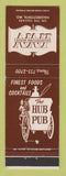 Matchbook Cover - Hagerstown Motor Inn MD Hub Pub