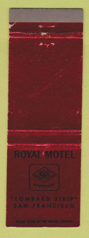 Matchbook Cover - Royal Motel San Francisco CA
