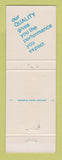 Matchbook Cover - Montgomery Ward Department Store Quality