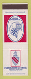 Matchbook Cover - Francis Scott Key Hotel Frederick MD