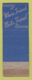 Matchbook Cover - Giant Jackson Chevrolet Boston MA WORN