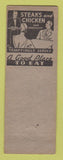 Matchbook Cover - New Way Restaurant Lewistown PA