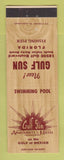 Matchbook Cover - Gulf Sun Apartments Motel Indian Rocks Beach FL