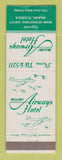 Matchbook Cover - Miami Airways Hotel Miami FL