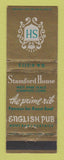 Matchbook Cover - Stamford House CT