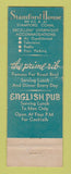 Matchbook Cover - Stamford House CT