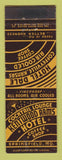Matchbook Cover - Hotel Dale Kentwood Arms Springfield MO Coffeyville KS
