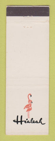 Matchbook Cover - Hialeah