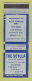 Matchbook Cover - The Scylla Rockport MA? Cruise STAINED