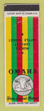 Matchbook Cover - Omaha NE Cattle Market Livestock
